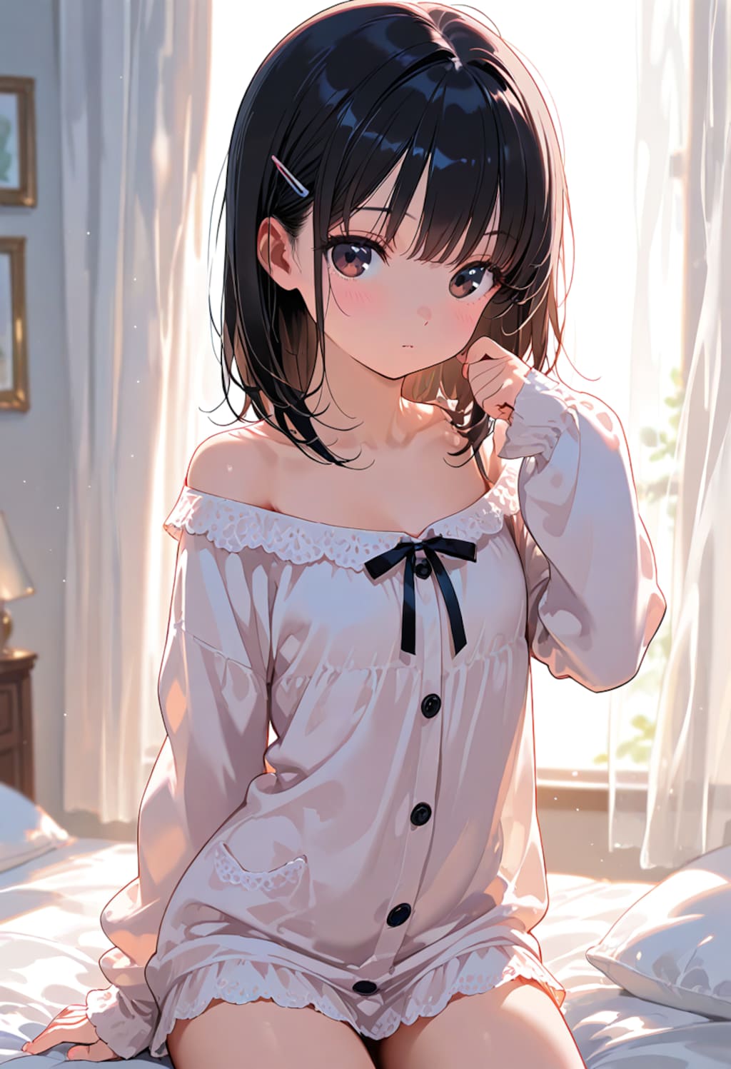 黒髪の美少女(57)