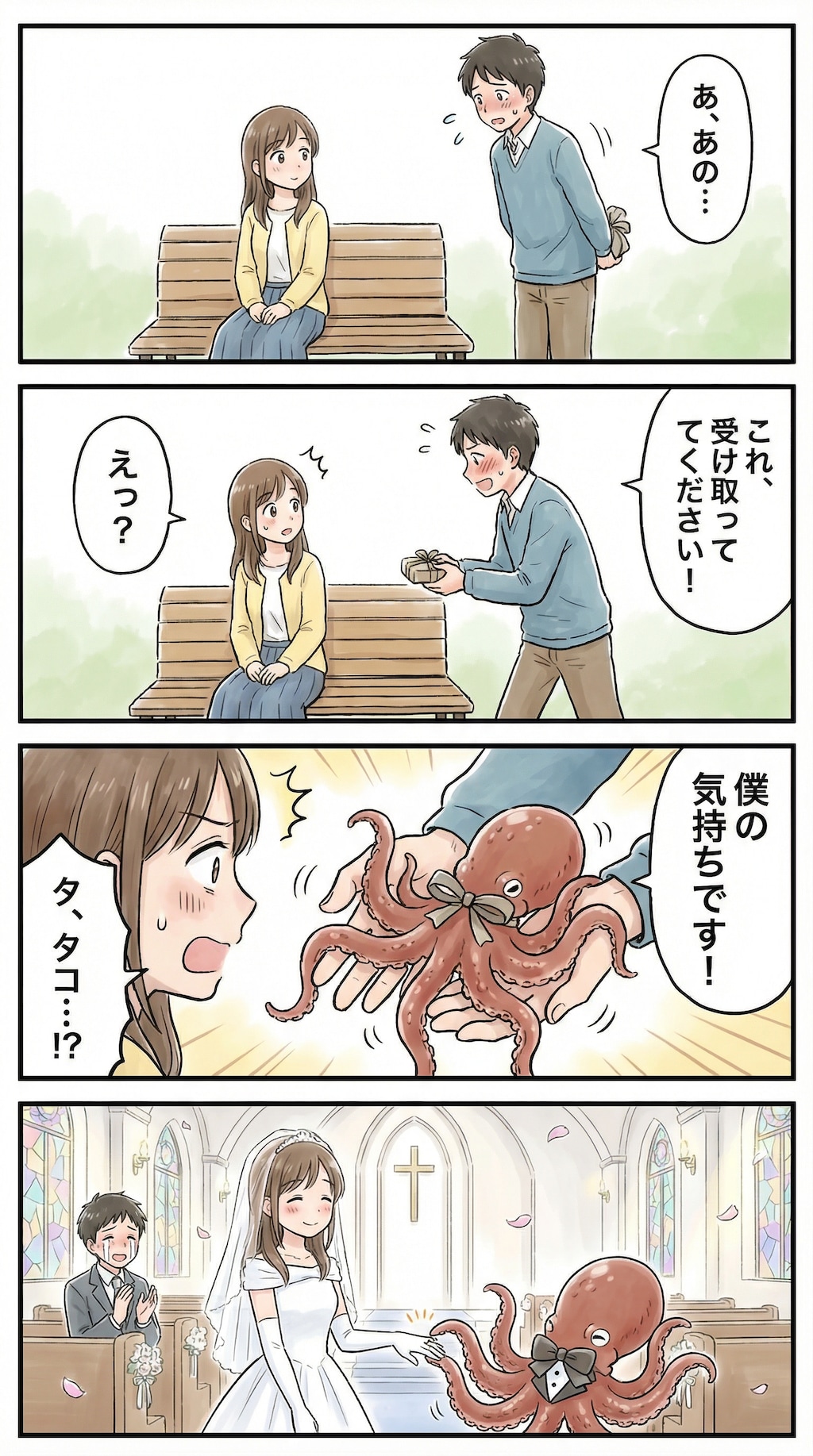 [問題に解答]タコの気持ち