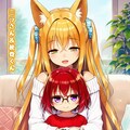 【ミラ様へのプレゼントです】✨🦊ミラさんがうちの子のお家に遊びにきてくれました🐰✨ 3枚目