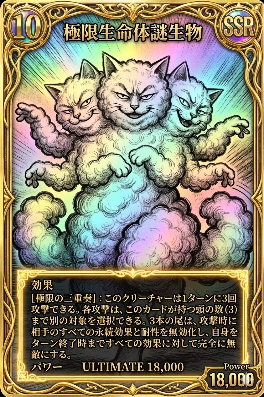 SSR極限生命体謎生物 | の人気AIイラスト・グラビア