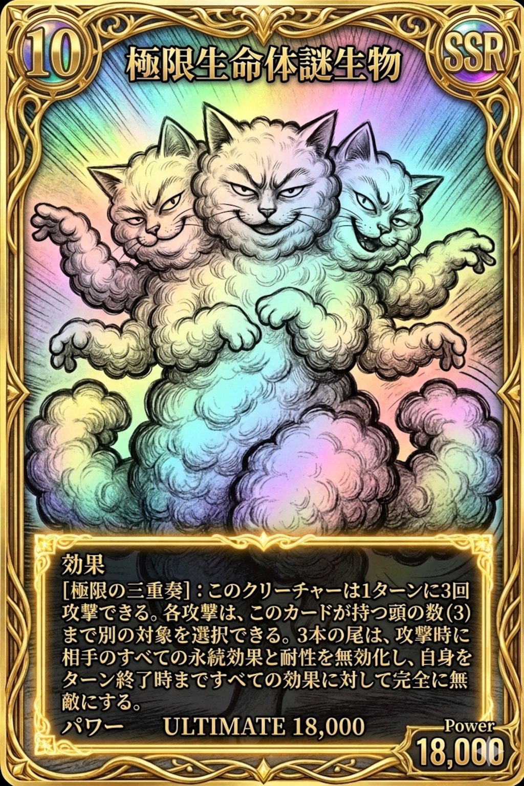 SSR極限生命体謎生物