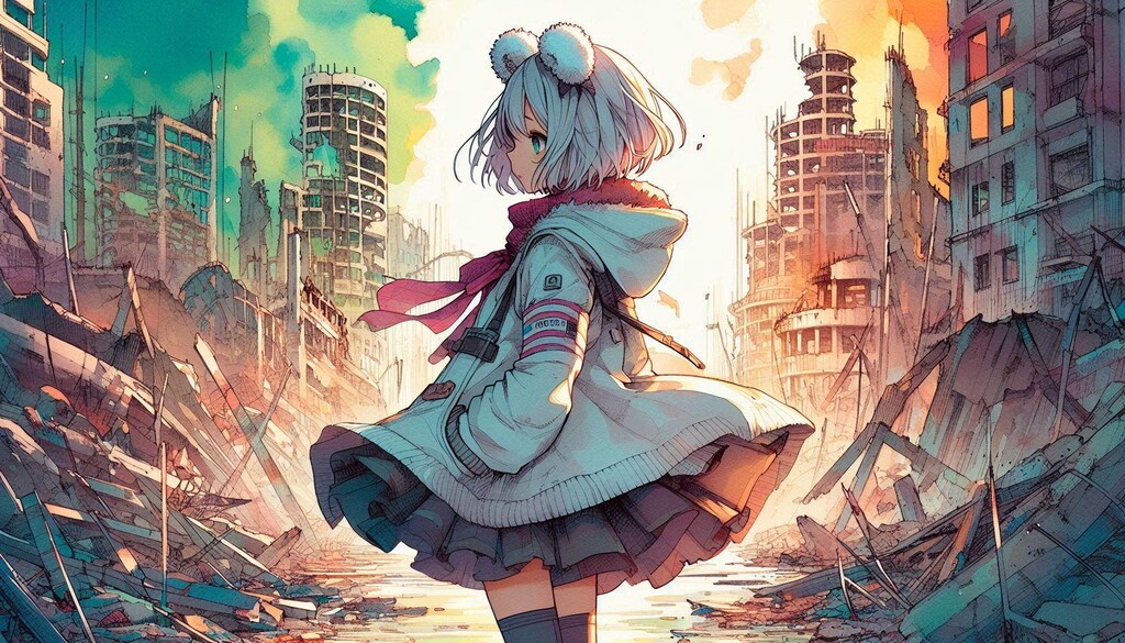 白くま少女の終末譚 (白ラッコ視点)②