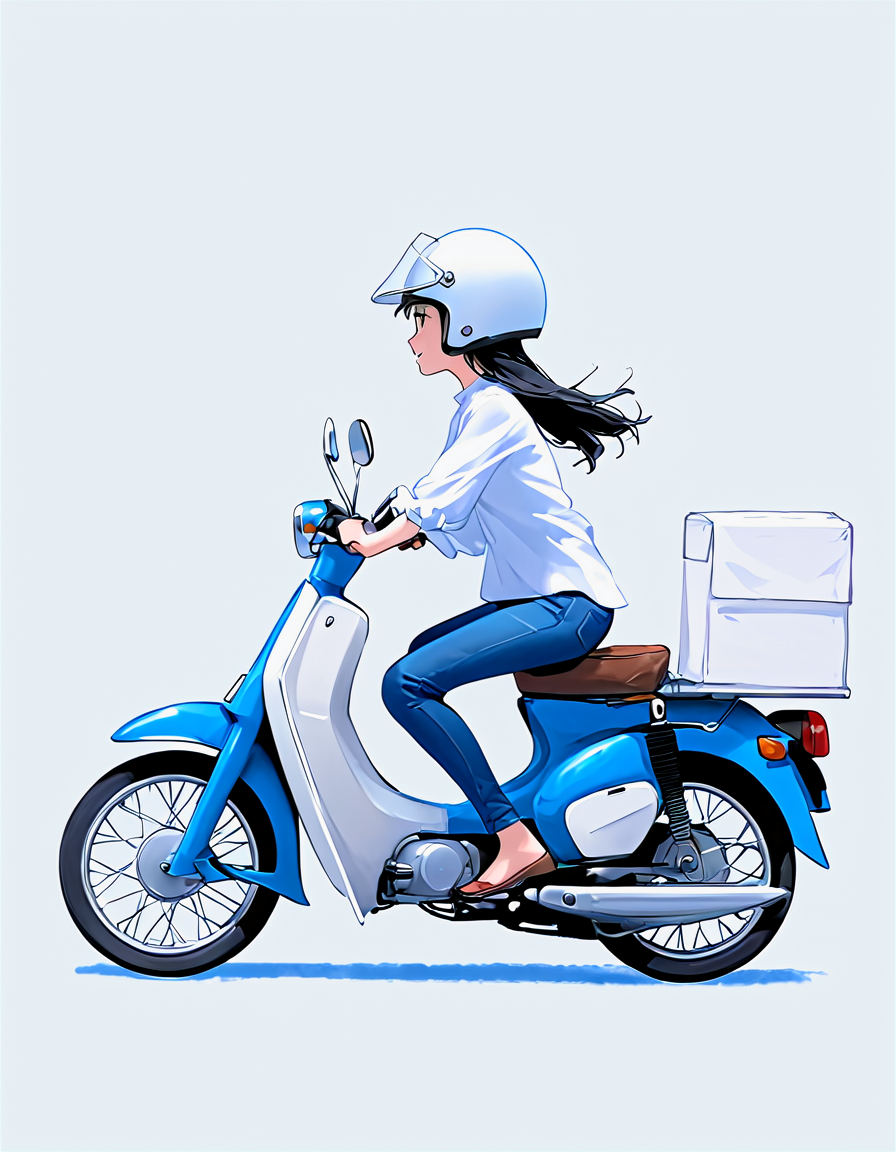 世界で一番売れたバイク | の人気AIイラスト・グラビア