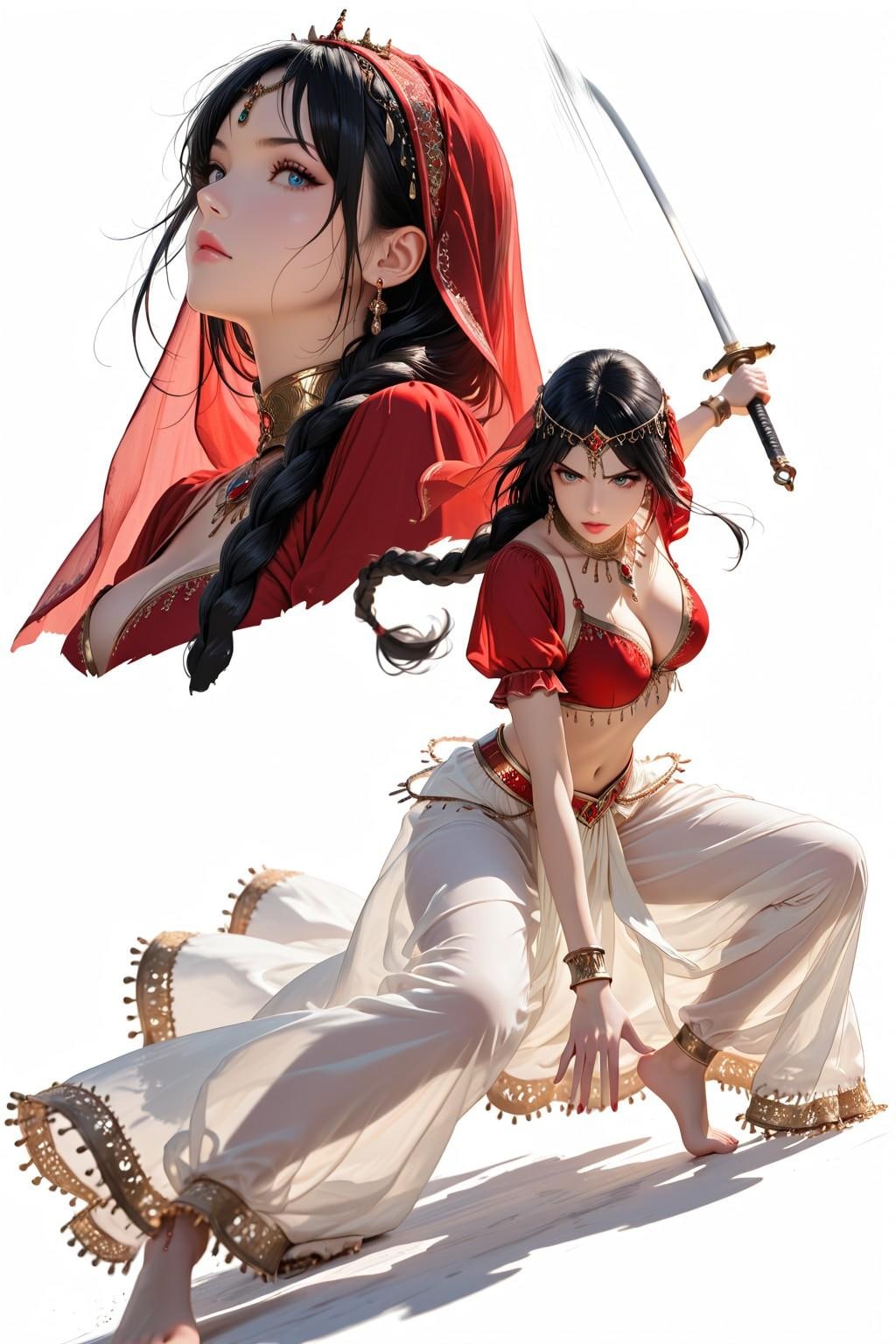 Beauty Arabian Girl（アラビアン・ガール。【プロフィール・自己紹介／設定資料篇】）