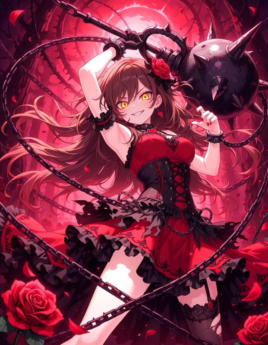 狂い咲き鉄薔薇（いばら）