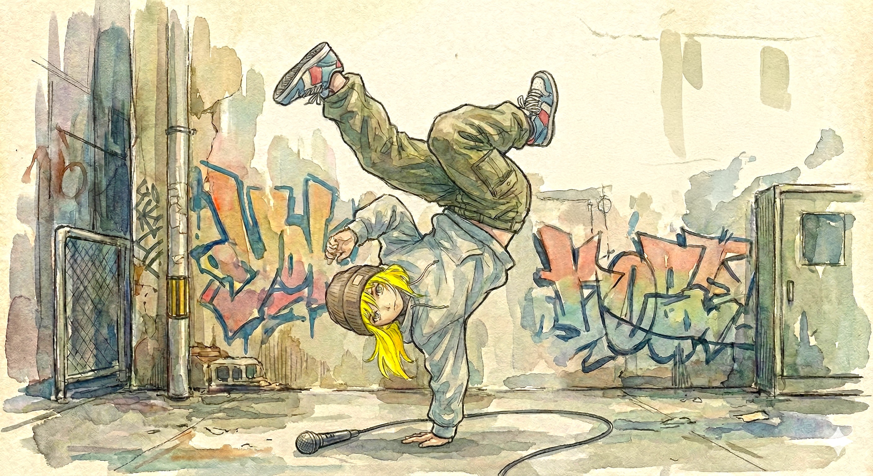 ヒップホップ | の人気AIイラスト・グラビア