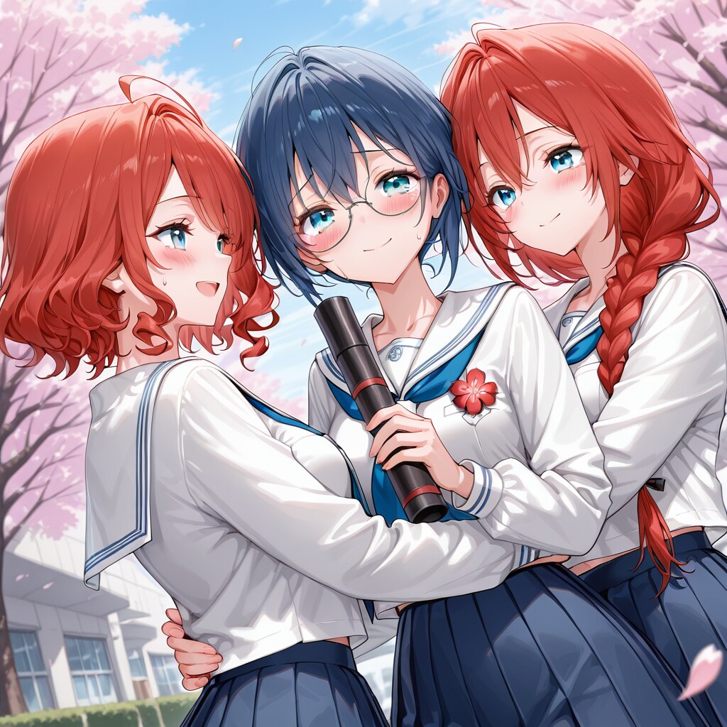 卒業式 | の人気AIイラスト・グラビア