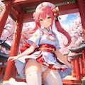 [9枚] さくら神社のエリート巫女  さくらみ◯【R-15版】（私の推しの1-2） 2枚目