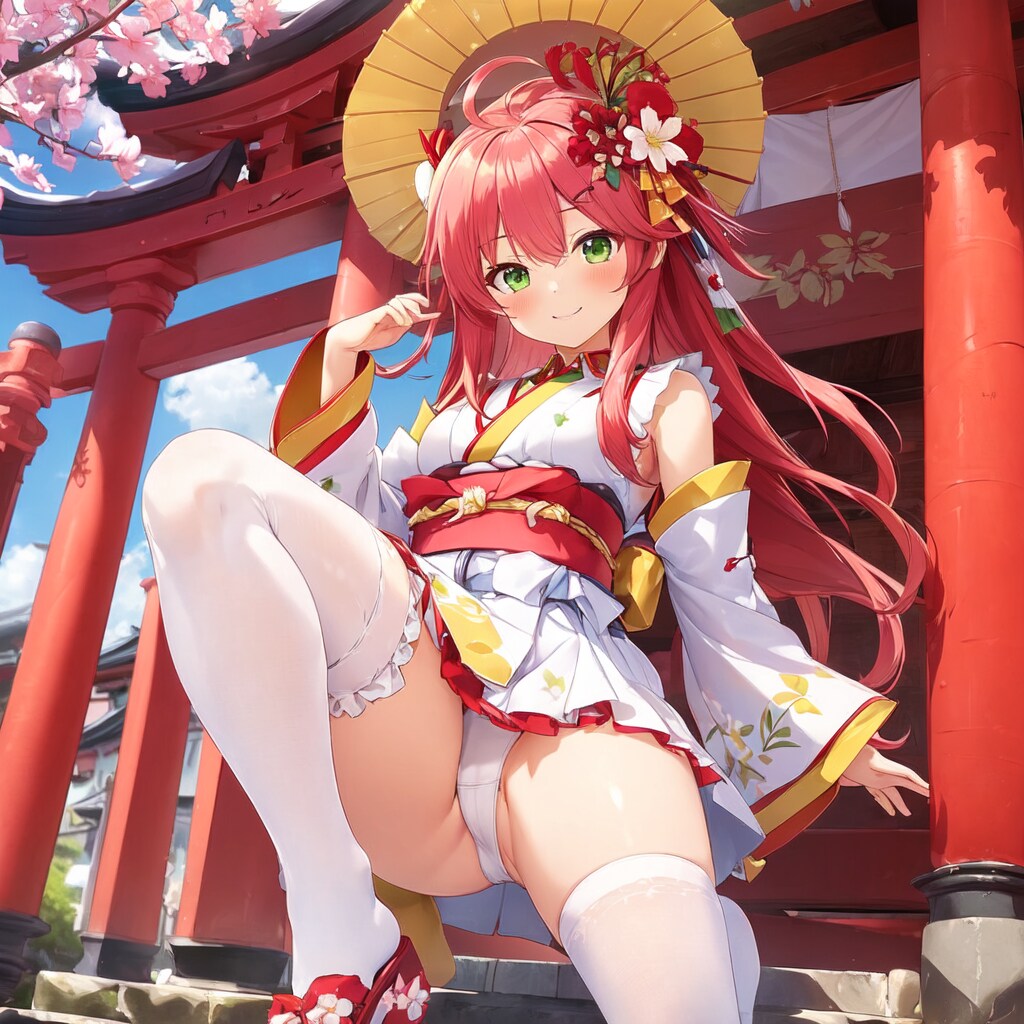 [9枚] さくら神社のエリート巫女  さくらみ◯【R-15版】（私の推しの1-2）