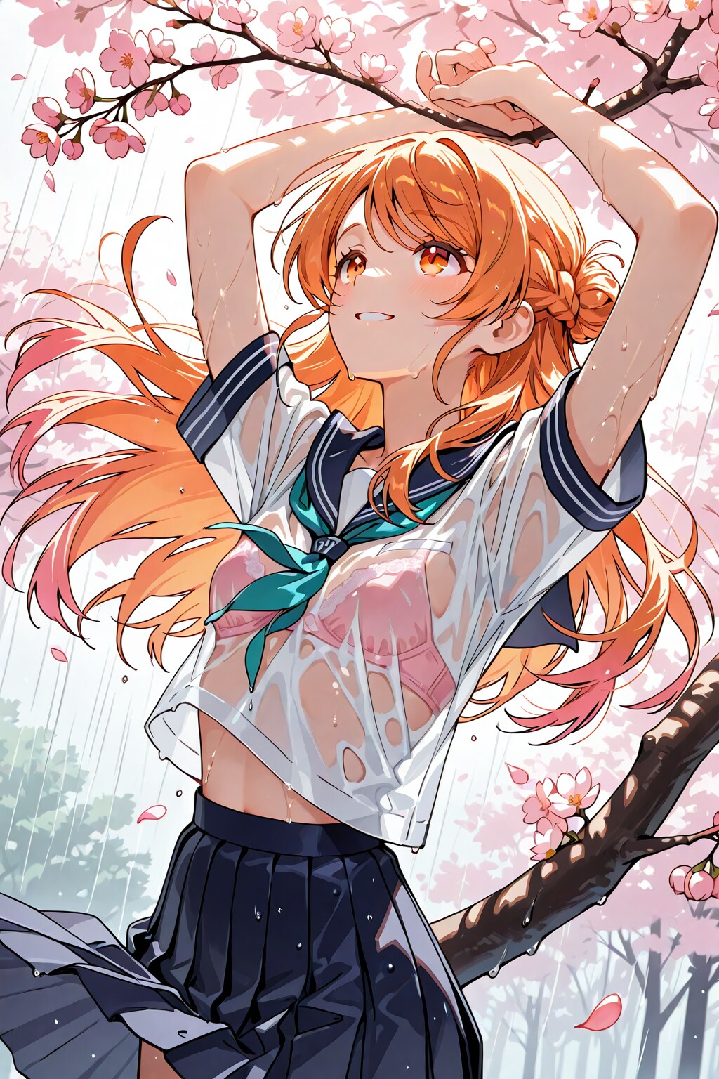 花散らし