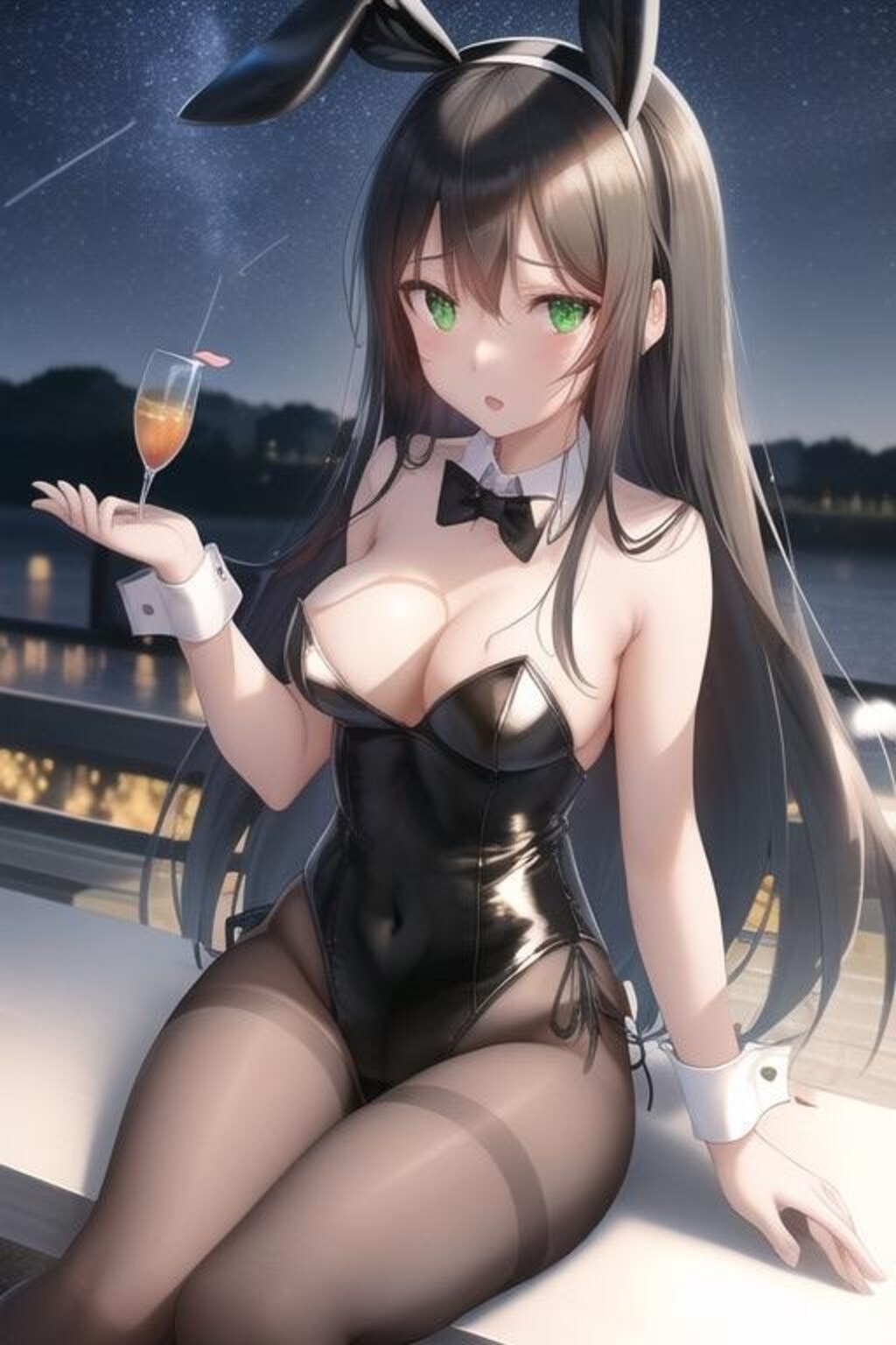 バニー衣装のしぶりん