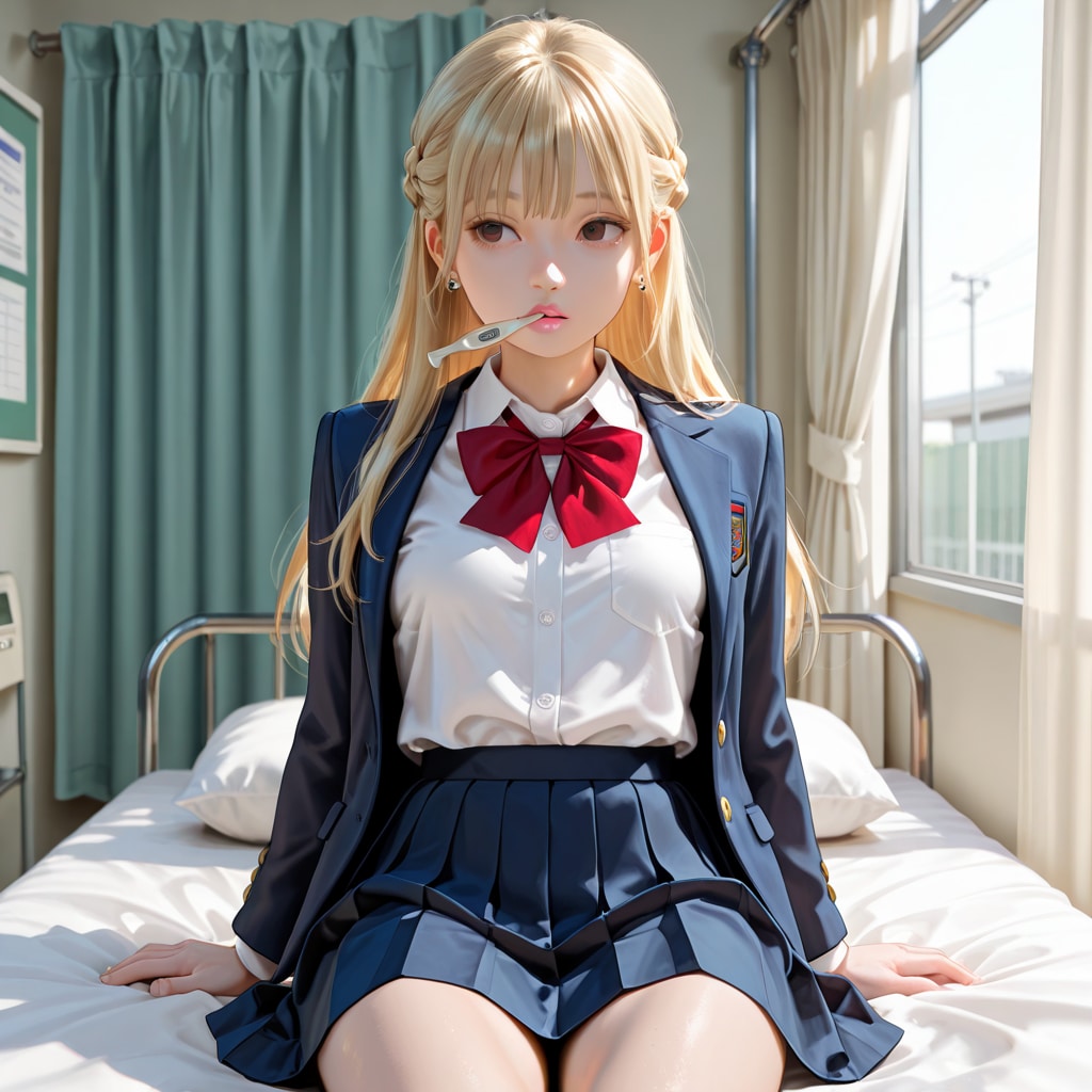 澪奈 school uniform (14)