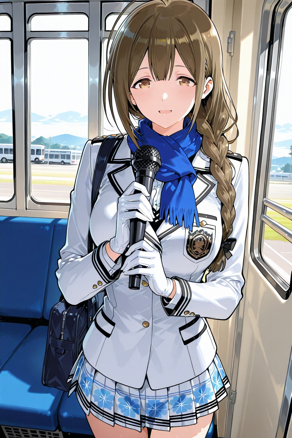 「バスガイド」をしている桑山千雪さん　+　おまけ