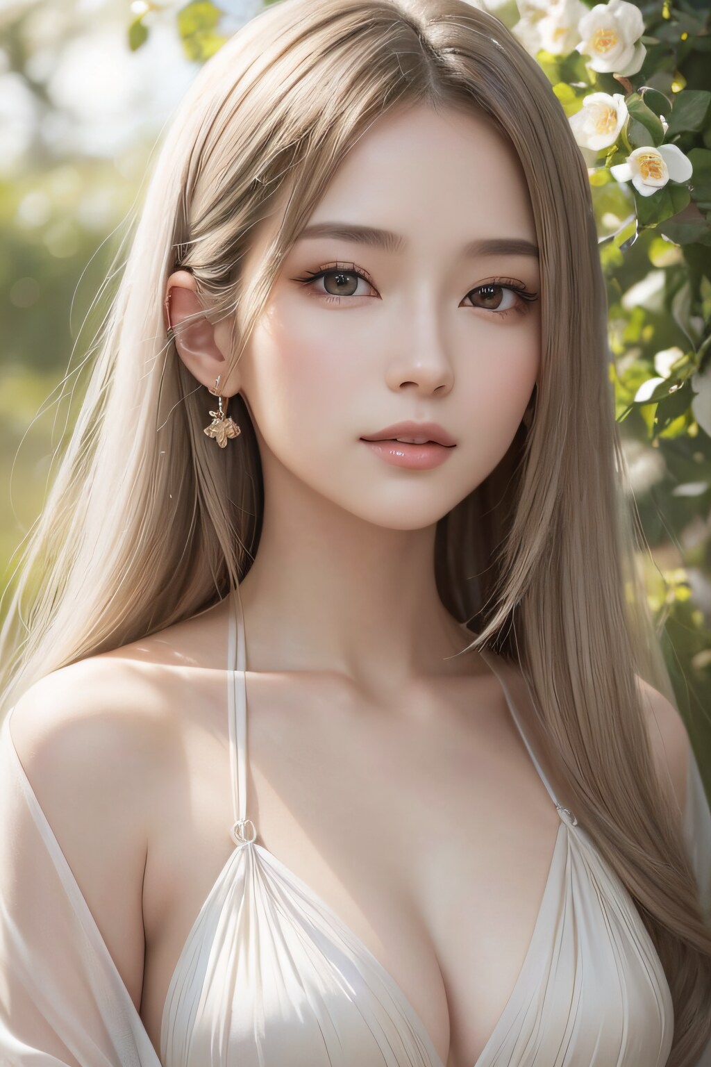 光溢れる園にて