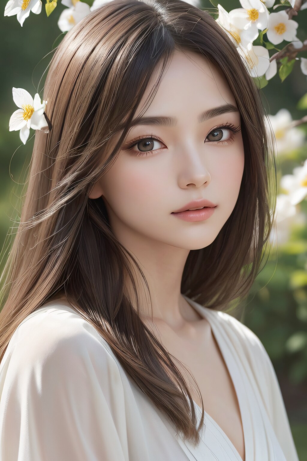 光溢れる園にて