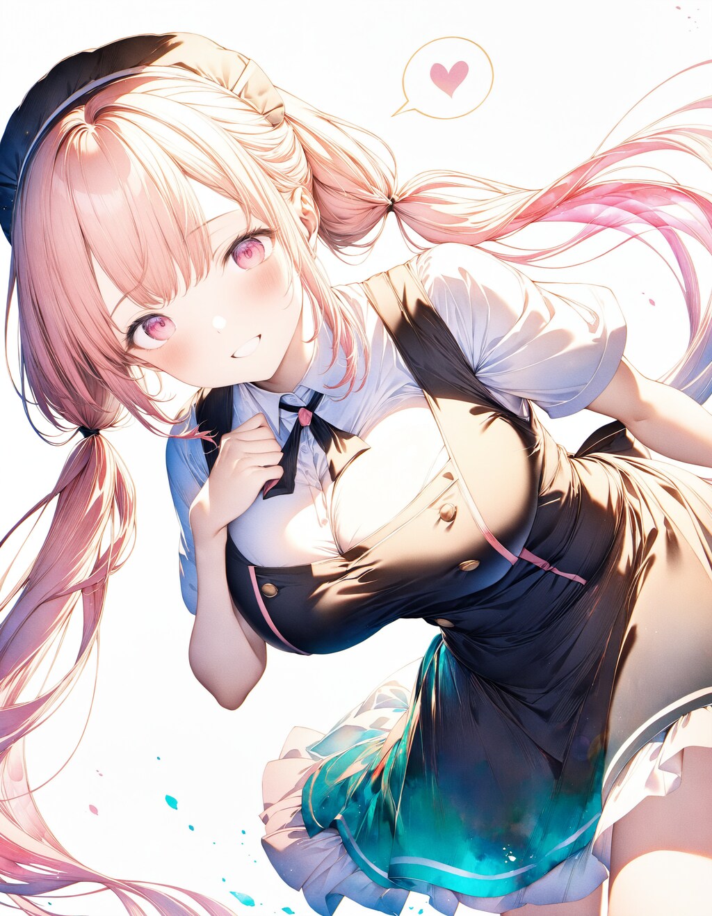 ピンク髪のお姉さんXL