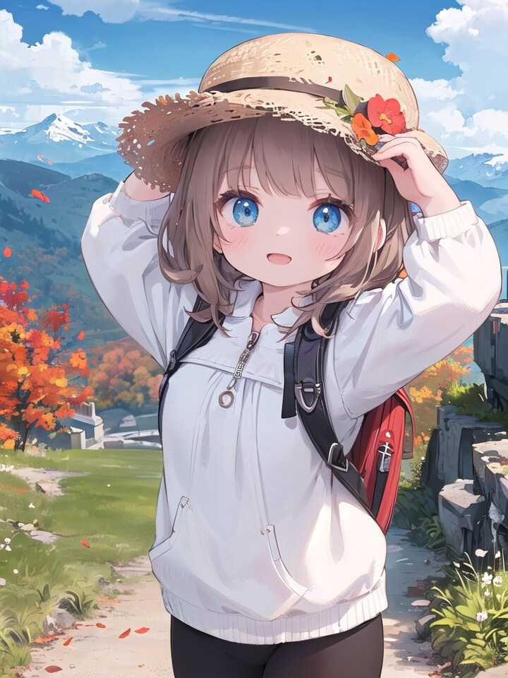 山ガールデビュー？