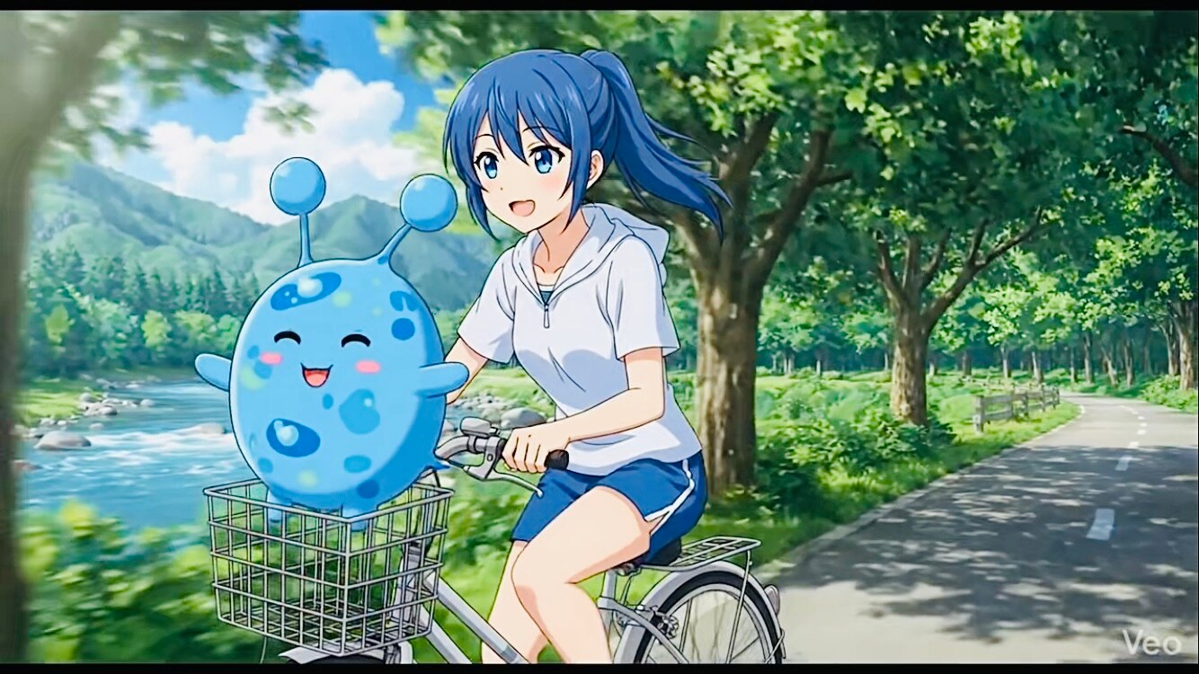 青ぽにちゃんとニューロブルー
