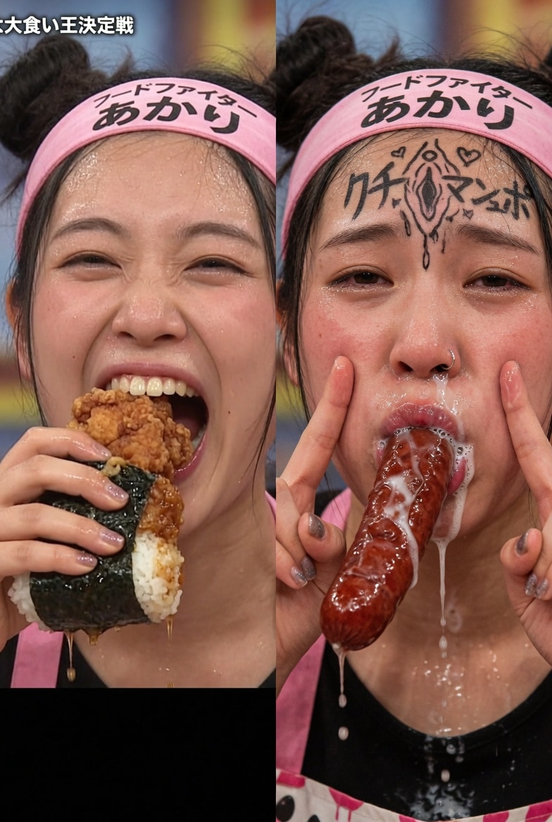 大食いバカ女