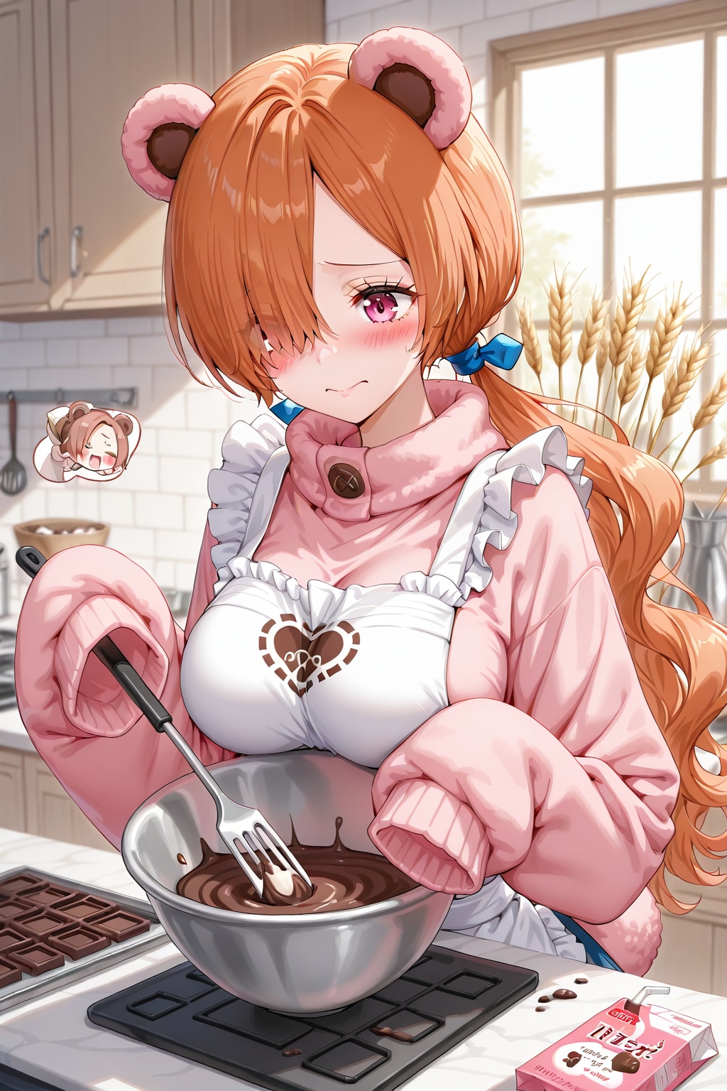 上手く混ざんない(>_<)