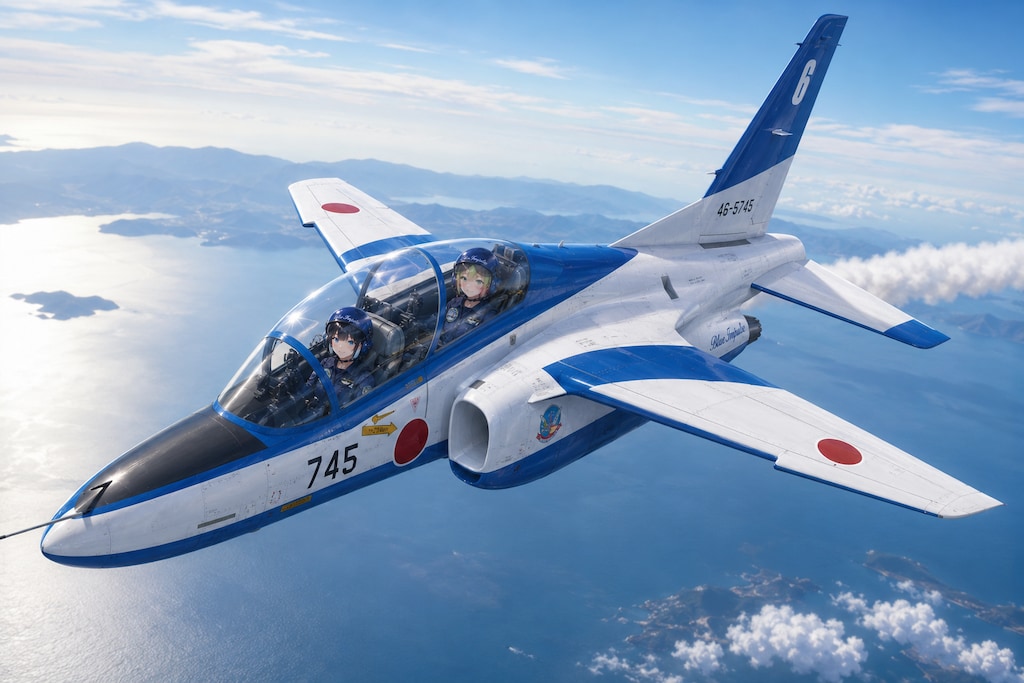川崎製T-4 中等練習機（川崎ちゃん）