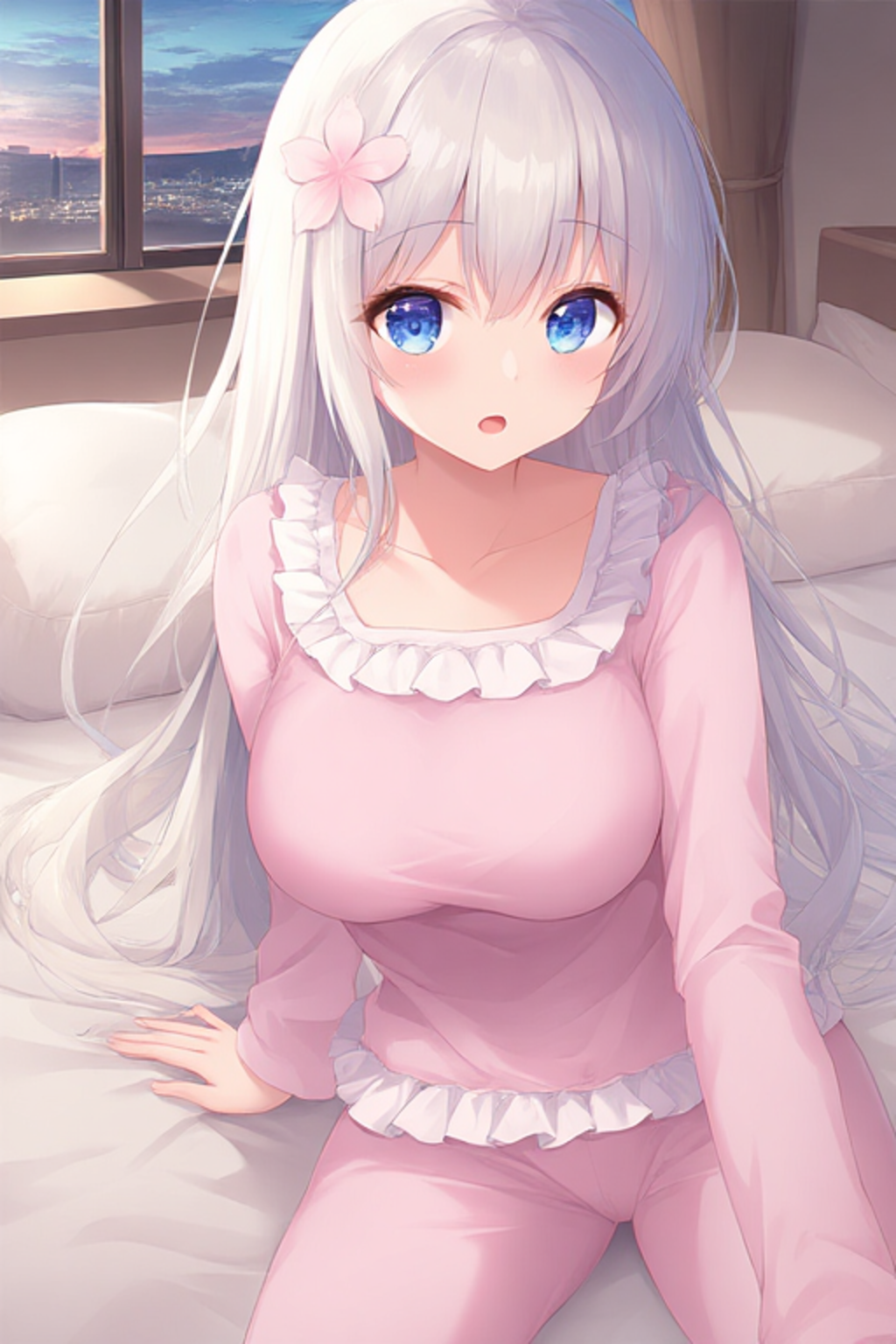 おやすみ白髪ちゃん