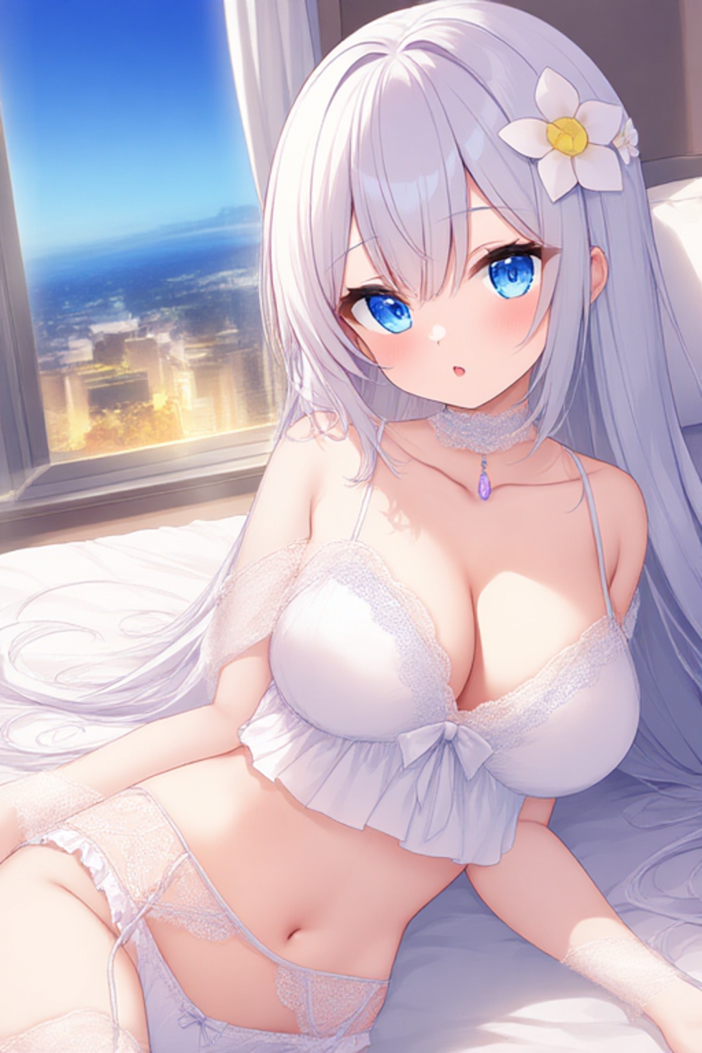 おやすみ白髪ちゃん