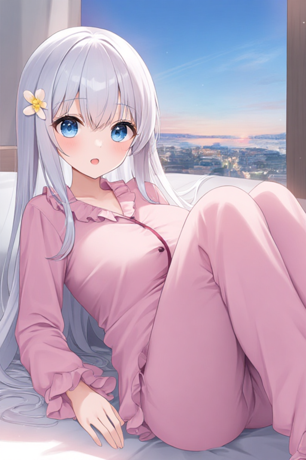 おやすみ白髪ちゃん