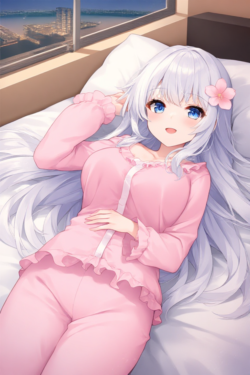 おやすみ白髪ちゃん