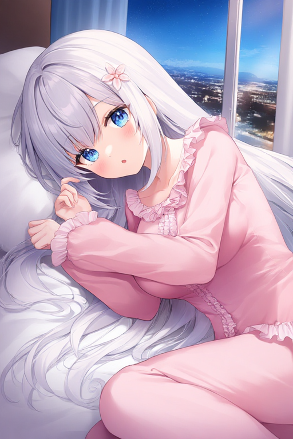 おやすみ白髪ちゃん