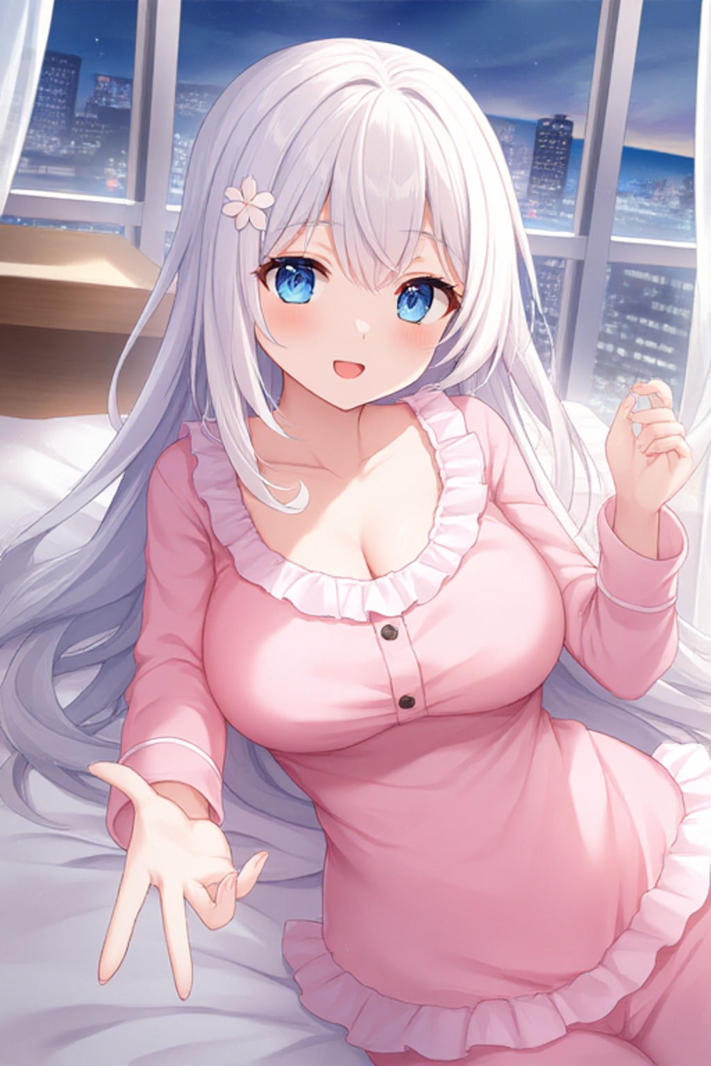 おやすみ白髪ちゃん