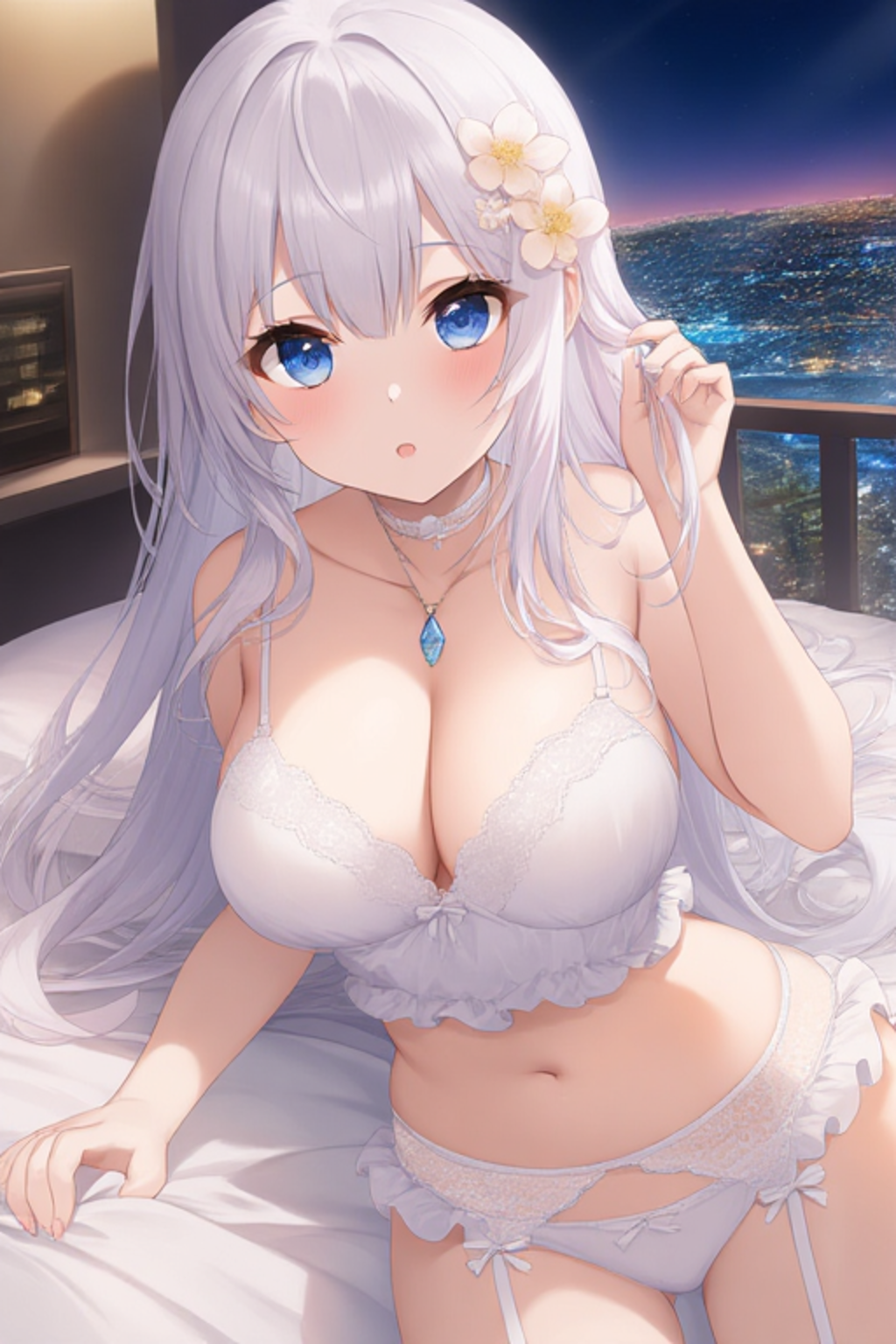 おやすみ白髪ちゃん