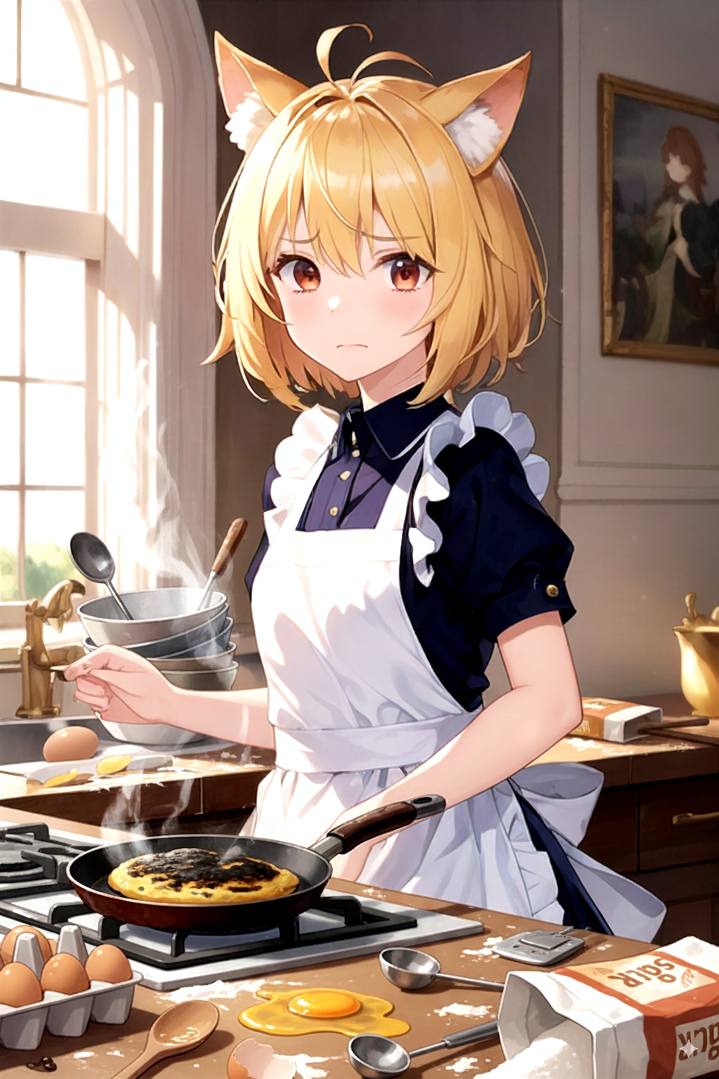 料理できないナツミ