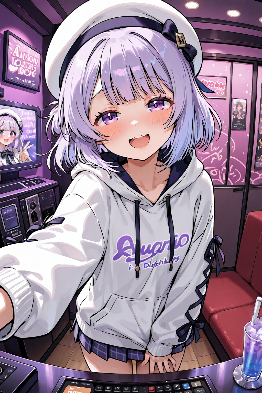 思ってたカラオケボックスの光景となんか違うな…