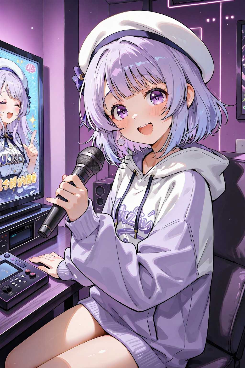 思ってたカラオケボックスの光景となんか違うな…