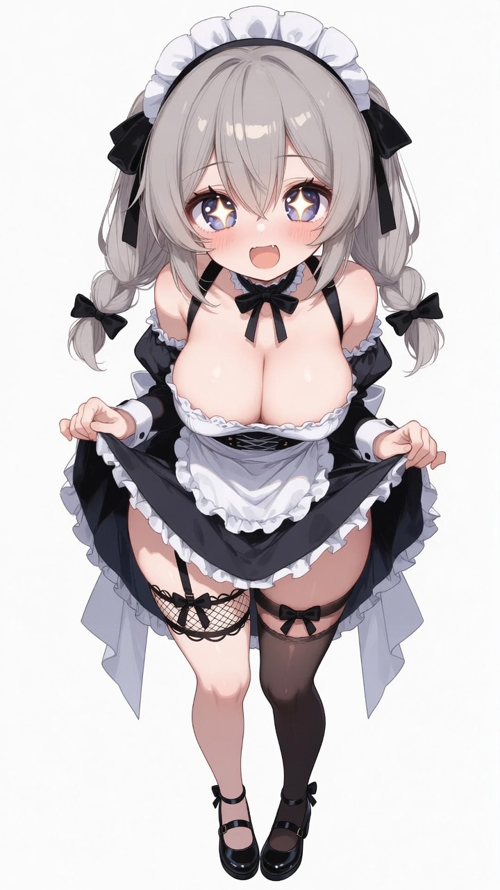 たわわメイド・ちとせの初期デザイン