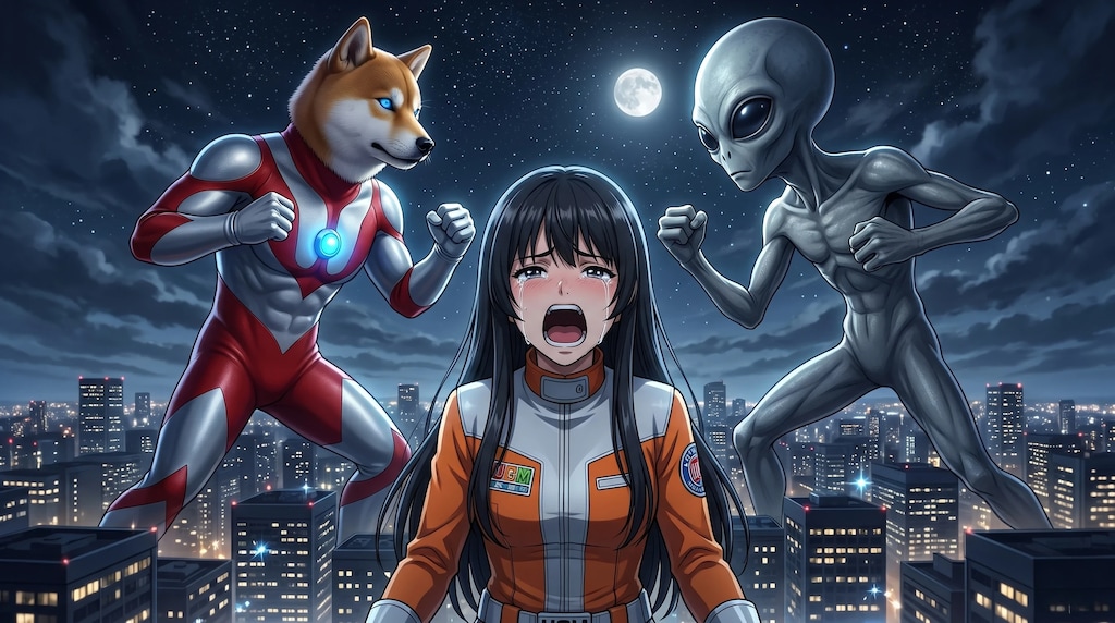 おっさんホイホイ（ウルトラマン８０）燃え萌え動画あるよ