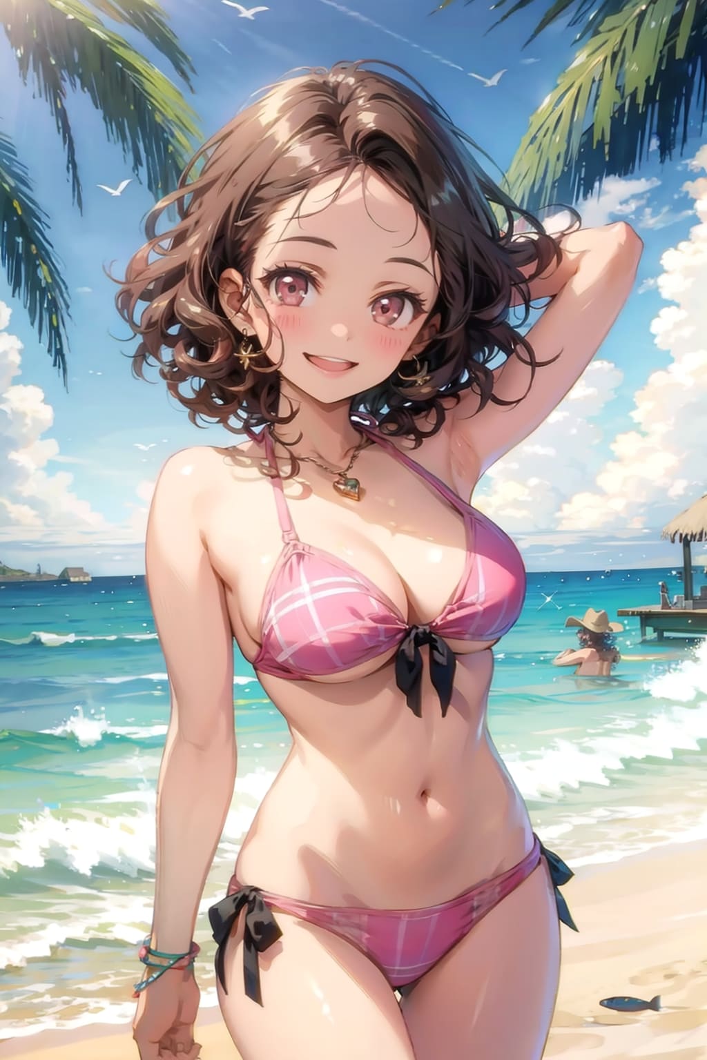 笑顔な彼女