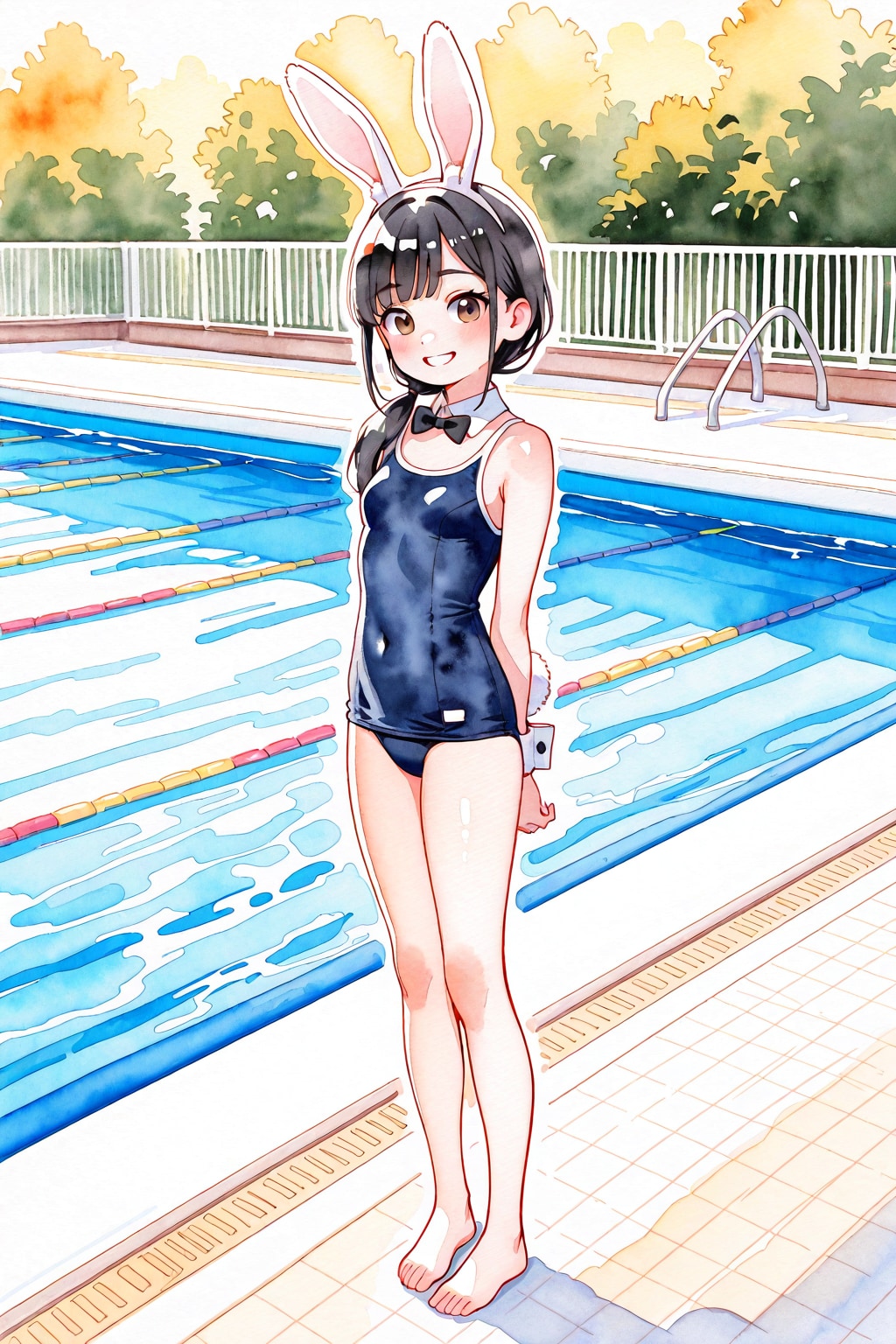 水泳の授業
