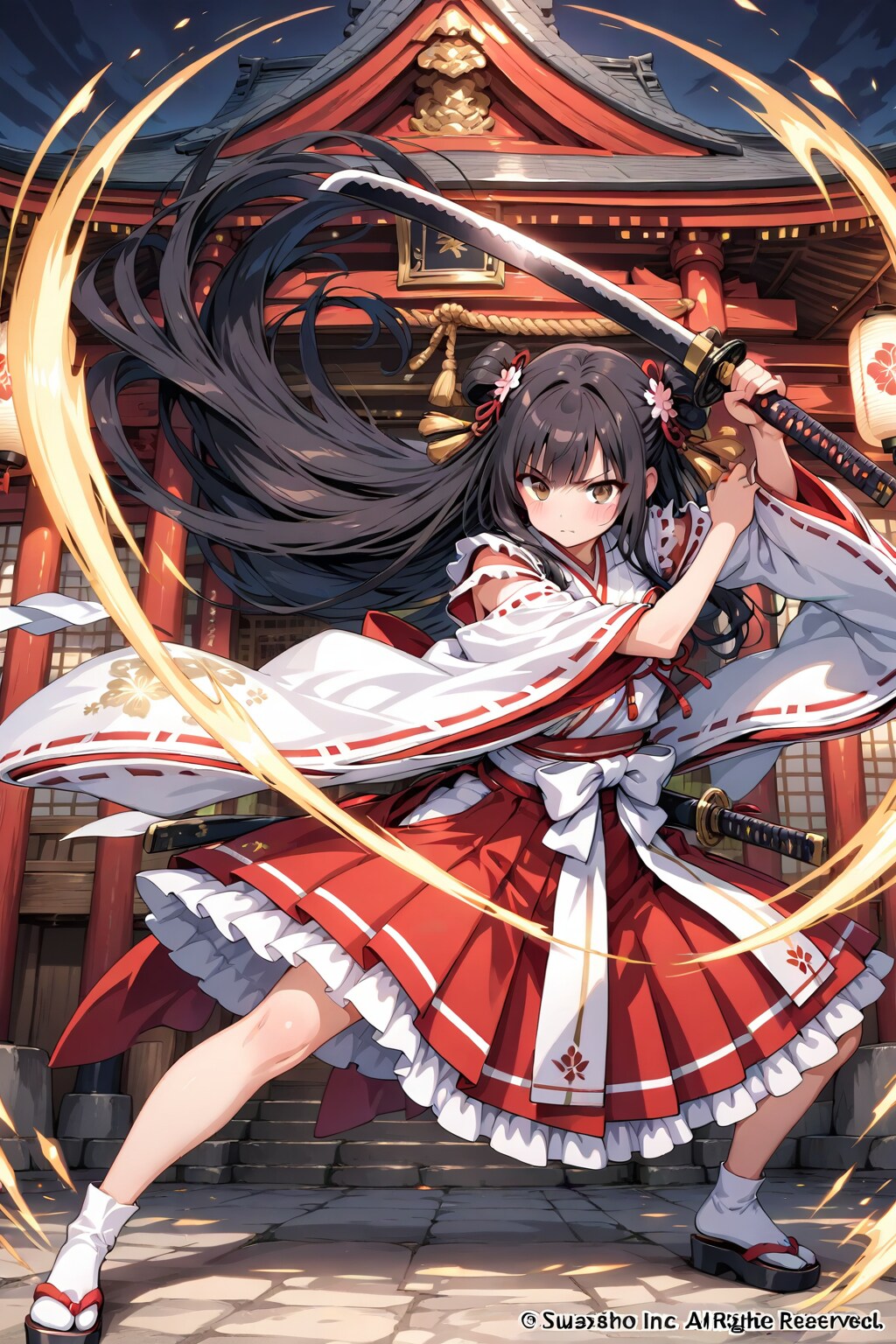 戦闘系巫女