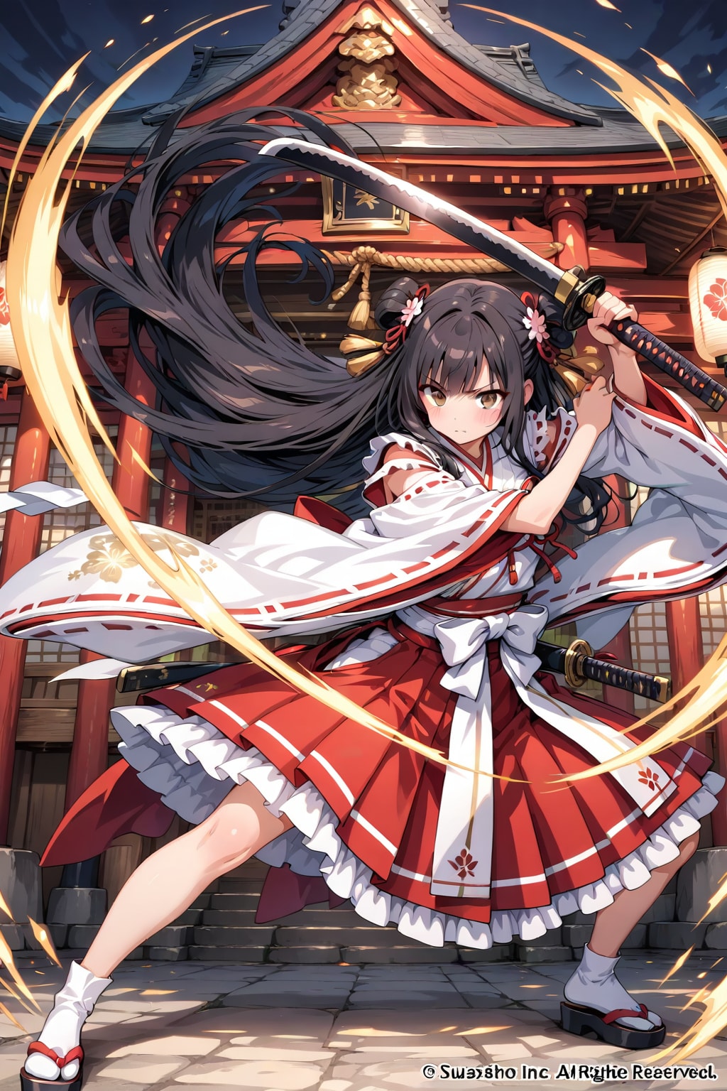 戦闘系巫女