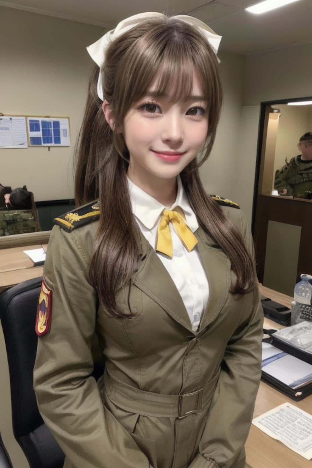 ミーティングのおぱ将校