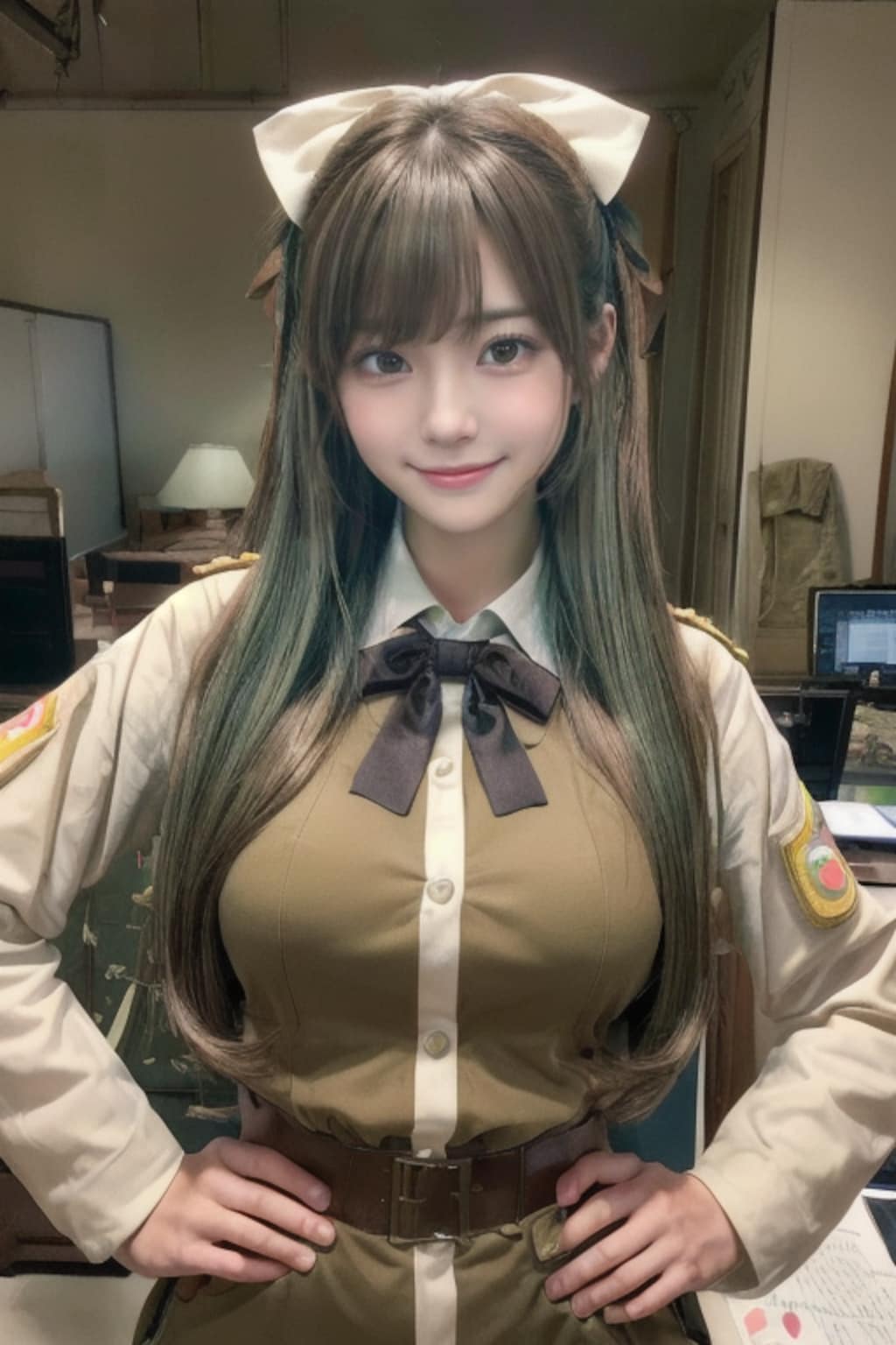 ミーティングのおぱ将校