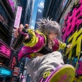 他己紹介：三つ折りさん。 2枚目