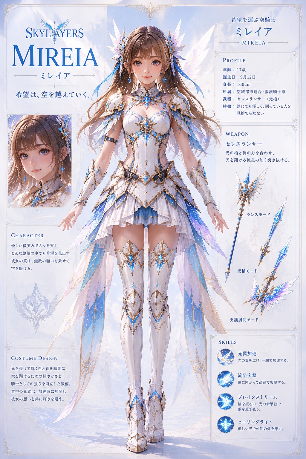 新しいキャラクター
