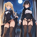ブラックパンツ 7枚目
