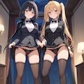 ブラックパンツ 10枚目