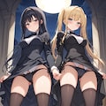 ブラックパンツ 9枚目