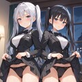 ブラックパンツ 3枚目