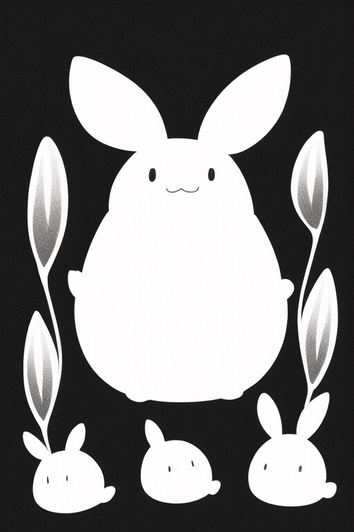 耳の長いネコ